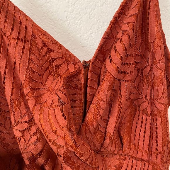 Funky Soul Mini Dress 💌Free Shipping Sienna w. Lace Overlay Size Small - Picture 5 of 10